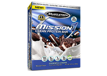 MuscleTech Mission1 Clean Protein Bar