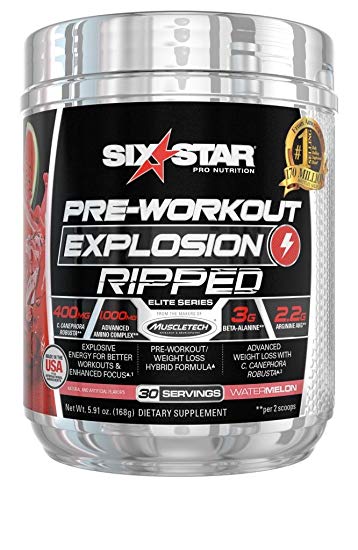 Six Star Pre-Workout Explosion Ripped