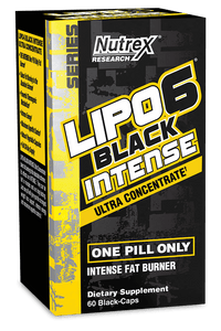 Nutrex Lipo-6 Black Ultra Concentrate Intense