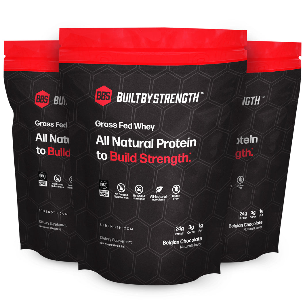 BuiltByStrength Grass-Fed Whey Protein