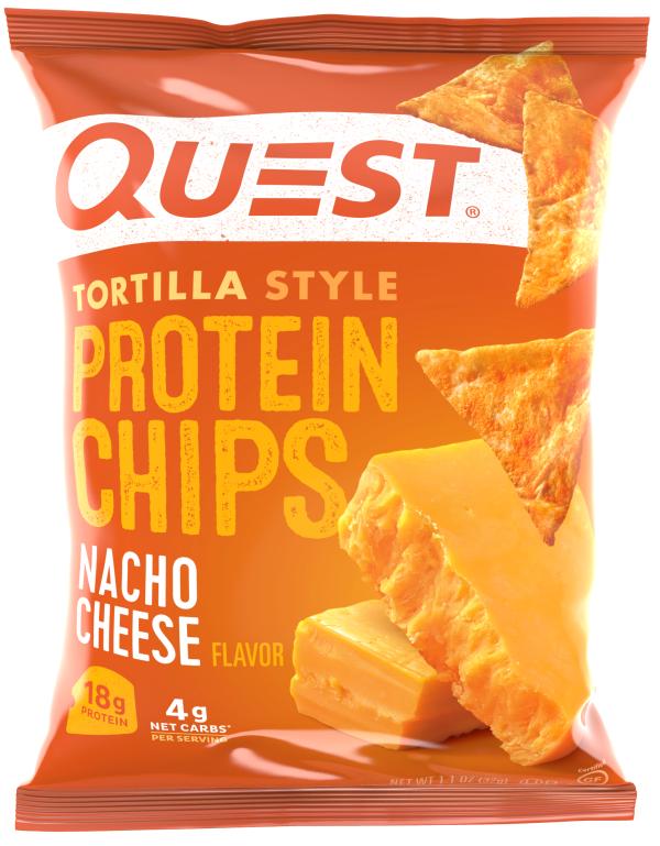 Quest Nutrition Nacho Cheese Tortilla Style Protein Chips